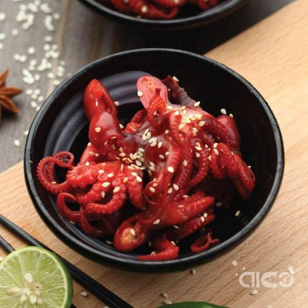 Frozen Seasoned Baby Octopus (Chuka Idako)