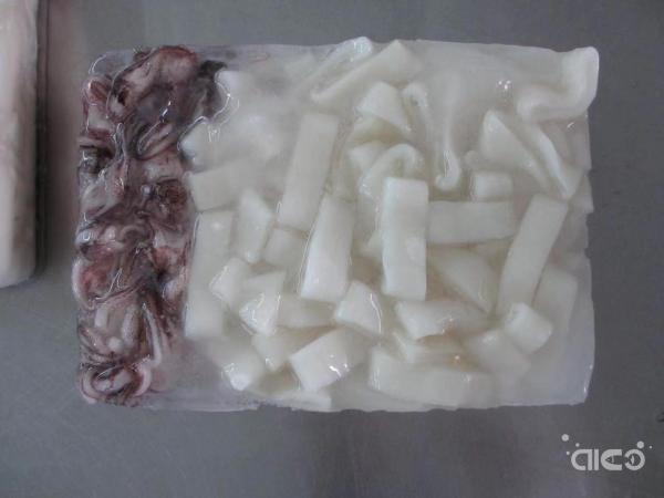 Frozen Loligo Squid, Rings+Tentacle